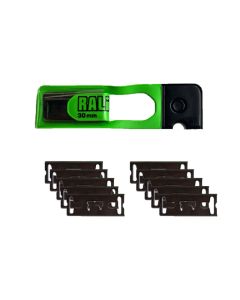 10 lames chrome 30mm