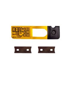 2 lames carbure 30mm